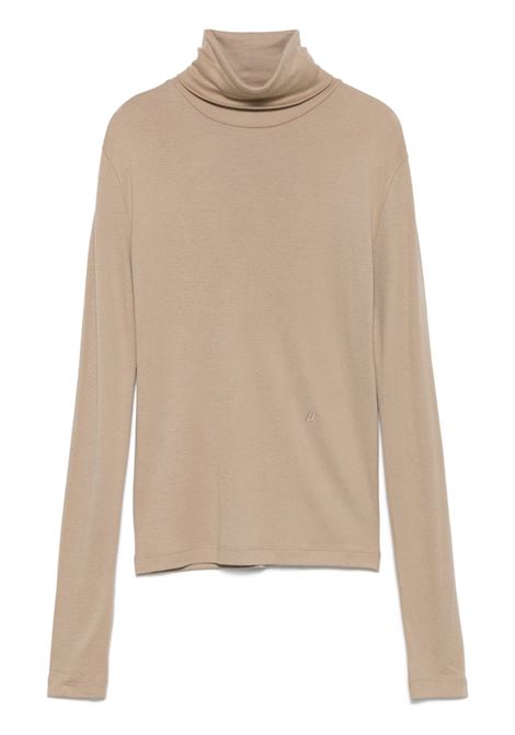 Top a collo alto in beige Helmut lang - donna HELMUT LANG | O01HW518V0Z